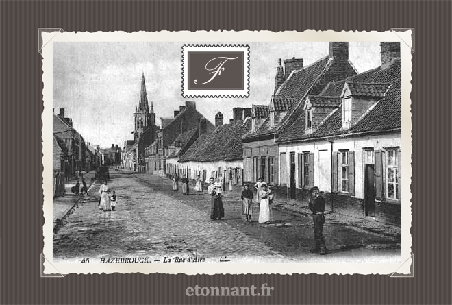 Carte postale ancienne : Hazebrouck