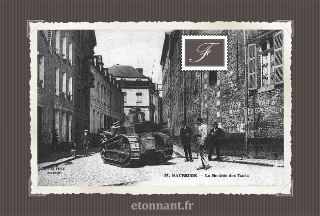 Carte postale ancienne de Maubeuge (59 Nord)