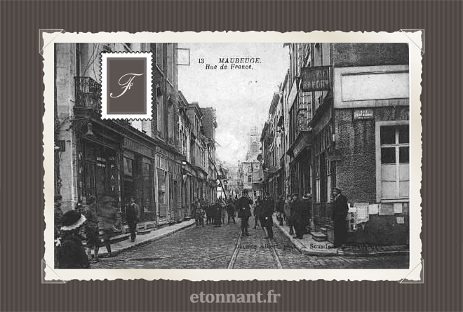 Carte postale ancienne de Maubeuge (59 Nord)