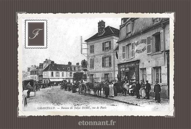 Carte postale ancienne de Chantilly (60 Oise)