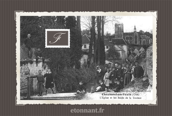 Carte postale ancienne : Chaumont-en-Vexin