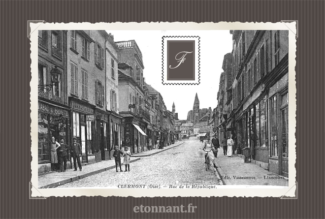 Carte postale ancienne : Clermont