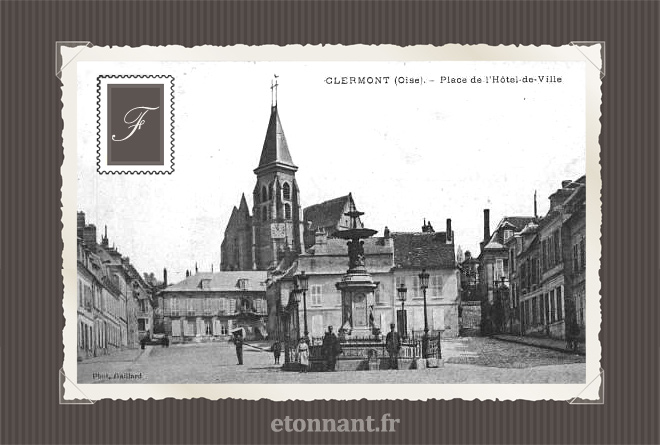 Carte postale ancienne : Clermont