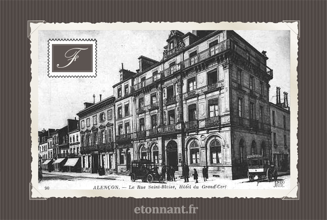 Carte postale ancienne de Alençon (61 Orne)