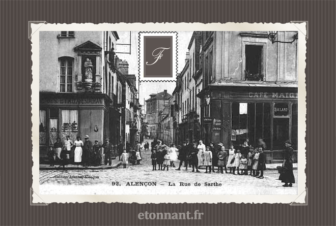 Carte postale ancienne de Alençon (61 Orne)
