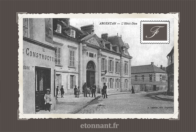 Carte postale ancienne de Argentan (61 Orne)