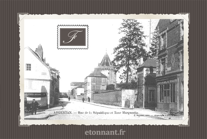 Carte postale ancienne de Argentan (61 Orne)