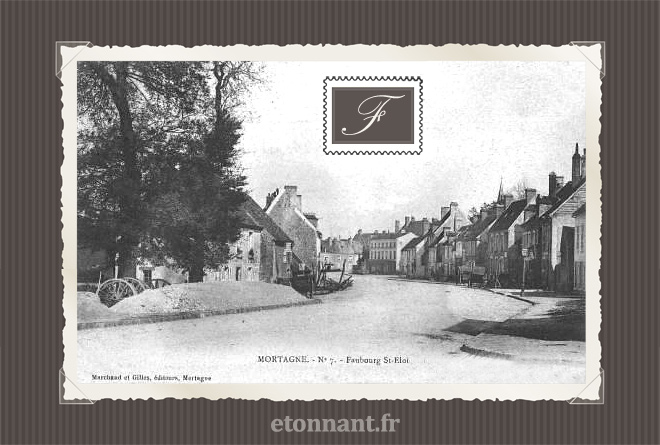 Carte postale ancienne de Mortagne-au-Perche (61 Orne)