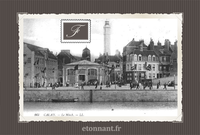 Carte postale ancienne de Calais (62 Pas-de-Calais)