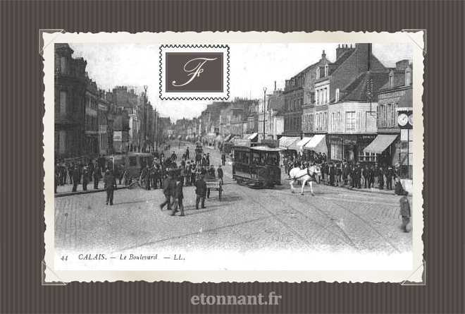 Carte postale ancienne de Calais (62 Pas-de-Calais)