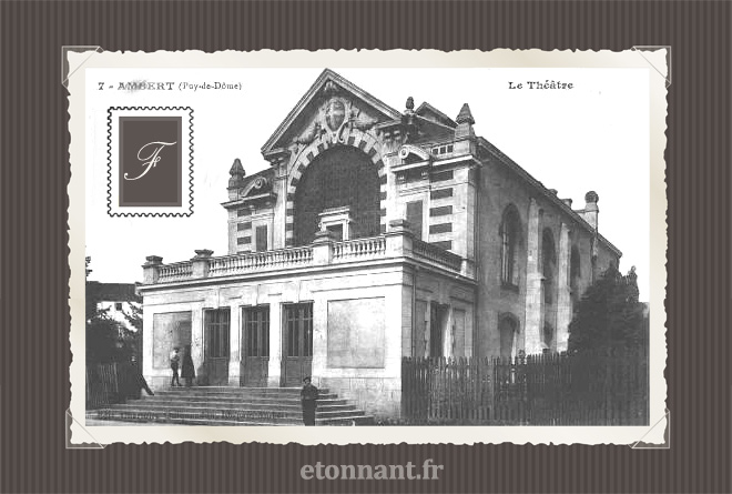 Carte postale ancienne de Ambert (63 Puy-de-Dôme)