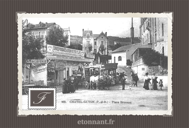 Carte postale ancienne : Châtel-Guyon
