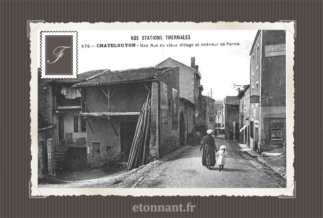 Carte postale ancienne : Châtel-Guyon