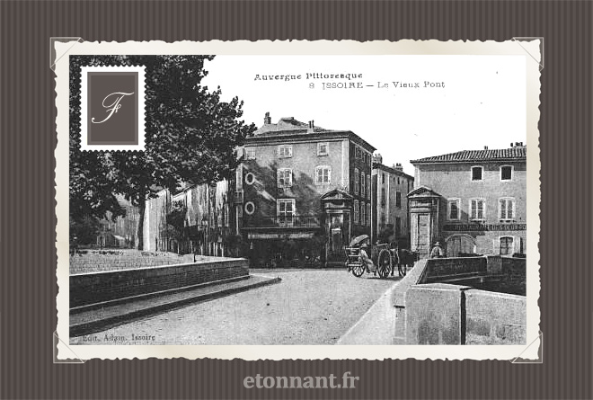 Carte postale ancienne de Issoire (63 Puy-de-Dôme)
