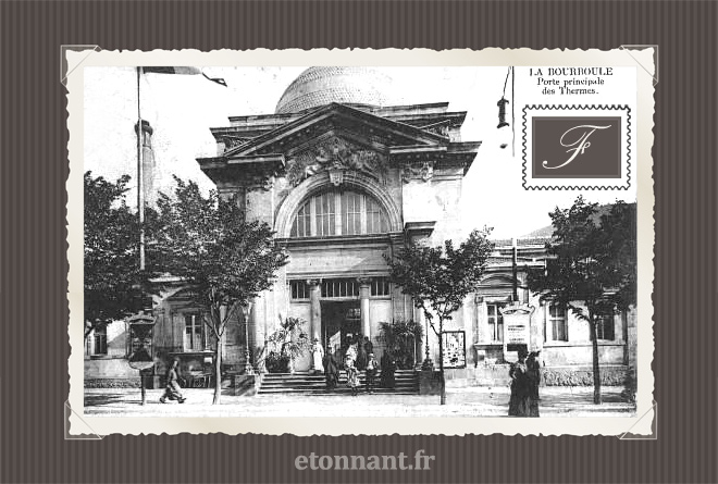 Carte postale ancienne : La Bourboule