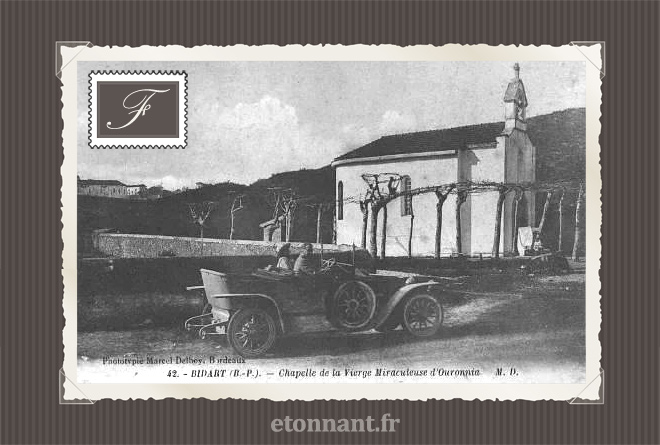 Carte postale ancienne : Bidart