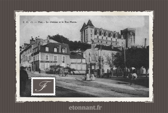 Carte postale ancienne de Pau (64 Pyrénées-Atlantiques)