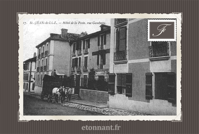 Carte postale ancienne : Saint-Jean-de-Luz
