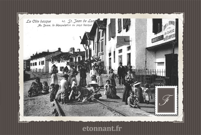 Carte postale ancienne : Saint-Jean-de-Luz