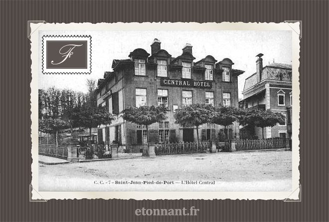 Carte postale ancienne : Saint-Jean-Pied-de-Port