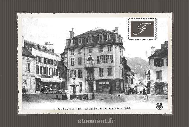 Carte postale ancienne de Argelès-Gazost (65 Hautes-Pyrénées)