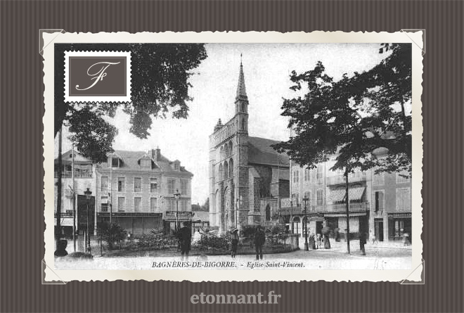 Carte postale ancienne de Bagnères-de-Bigorre (65 Hautes-Pyrénées)