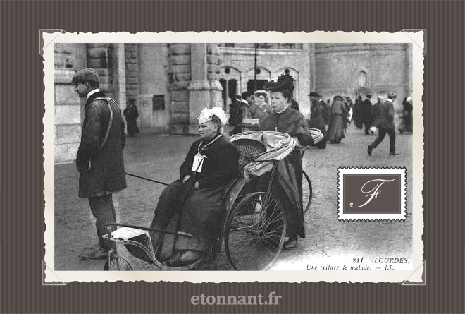 Carte postale ancienne de Lourdes (65 Hautes-Pyrénées)