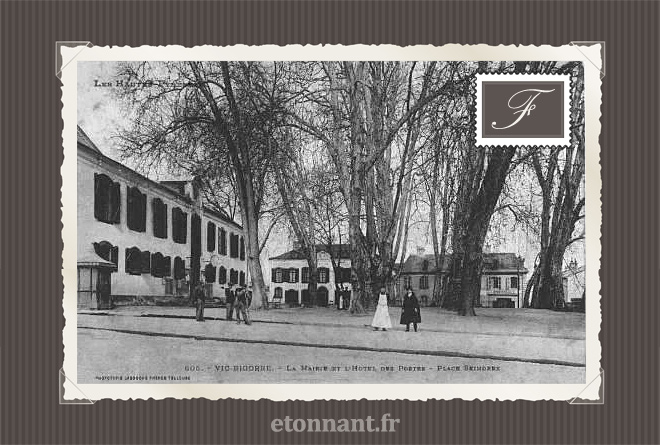 Carte postale ancienne : Vic-en-Bigorre