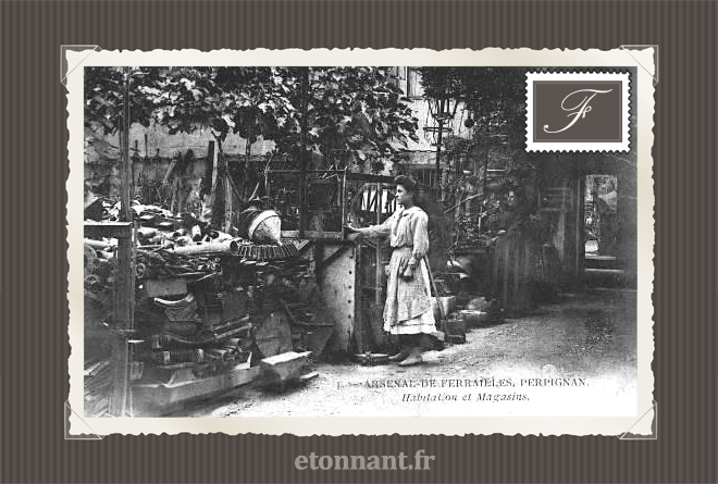Carte postale ancienne de Perpignan (66 Pyrénées-Orientales)
