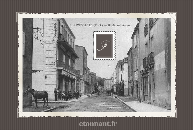 Carte postale ancienne : Rivesaltes