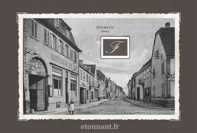 Carte postale ancienne : Brumath