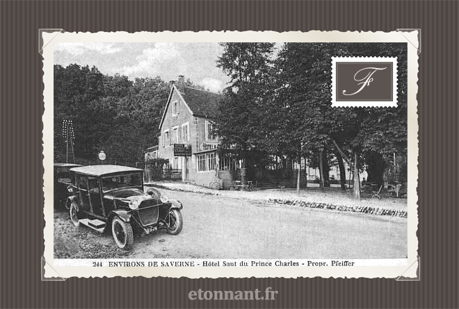 Carte postale ancienne de Saverne (67 Bas-Rhin)