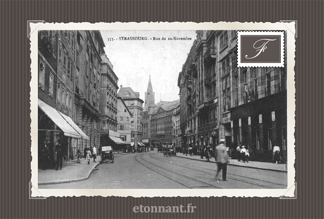 Carte postale ancienne de Strasbourg (67 Bas-Rhin)