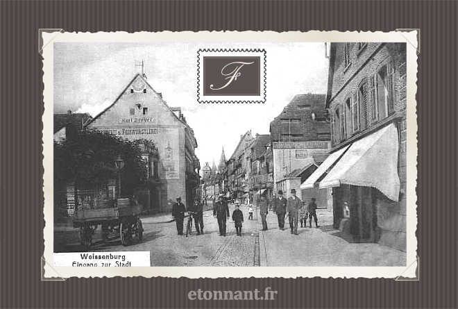 Carte postale ancienne de Wissembourg (67 Bas-Rhin)