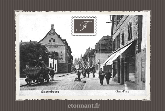 Carte postale ancienne de Wissembourg (67 Bas-Rhin)