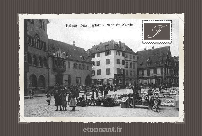 Carte postale ancienne de Colmar (68 Haut-Rhin)
