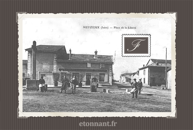 Carte postale ancienne : Meyzieu
