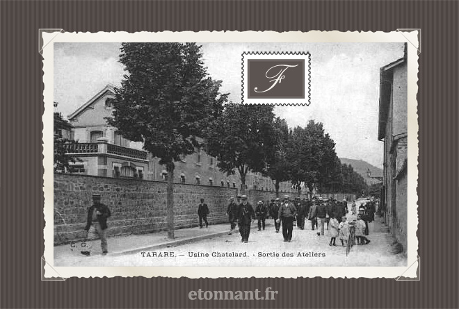 Carte postale ancienne : Tarare