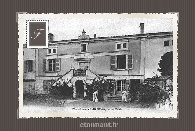 Carte postale ancienne : Vaulx-en-Velin