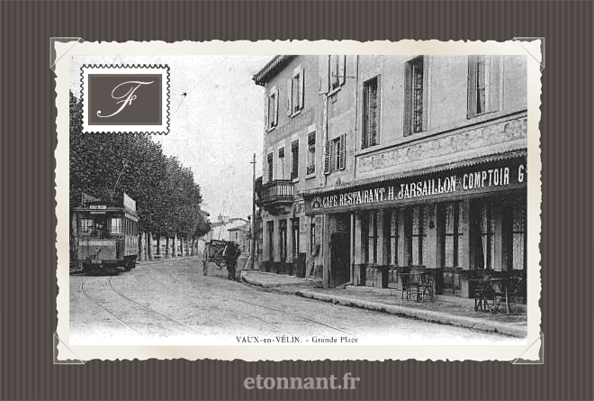 Carte postale ancienne : Vaulx-en-Velin