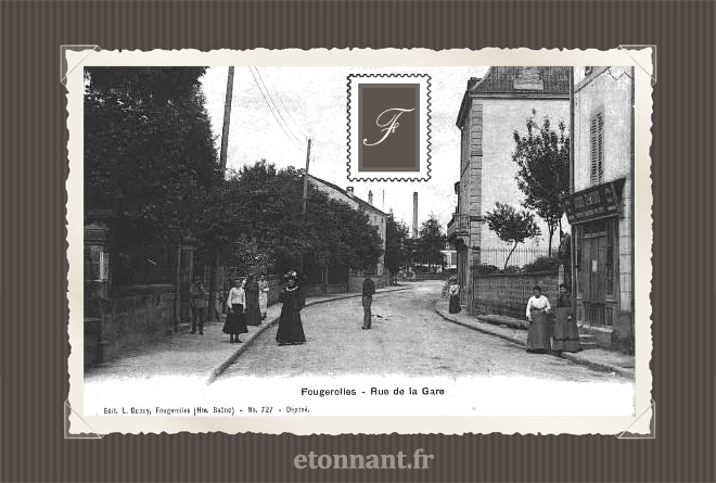 Carte postale ancienne : Fougerolles
