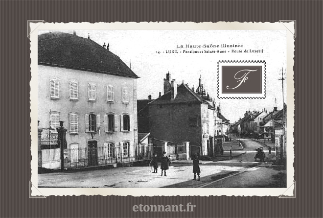 Carte postale ancienne de Lure (70 Haute-Saône)
