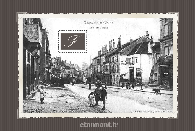 Carte postale ancienne : Luxeuil-les-Bains