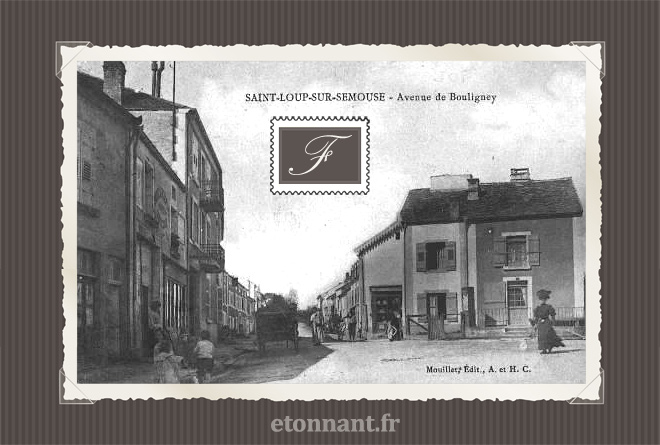 Carte postale ancienne : Saint-Loup-sur-Semouse