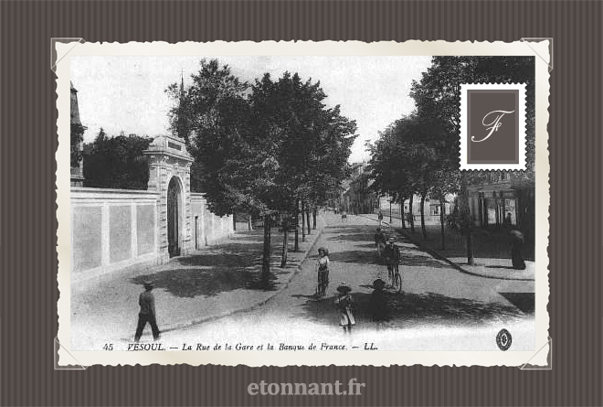 Carte postale ancienne de Vesoul (70 Haute-Saône)