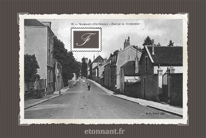 Carte postale ancienne de Vesoul (70 Haute-Saône)