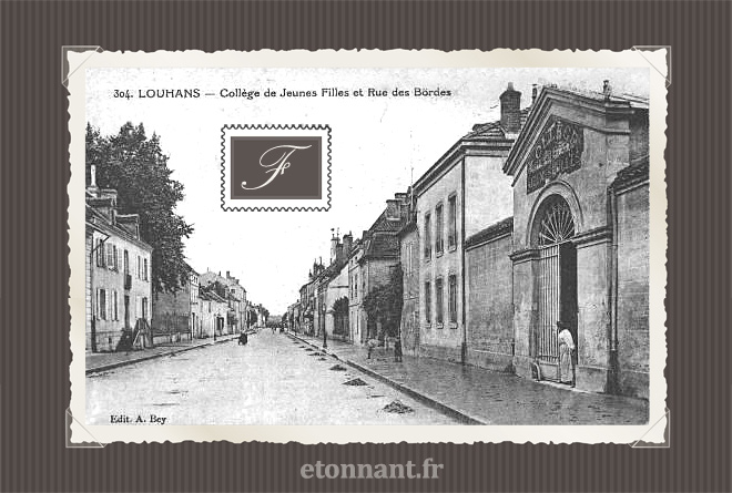Carte postale ancienne de Louhans (71 Saône-et-Loire)