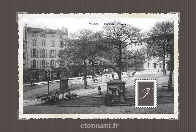 Carte postale ancienne de Mâcon (71 Saône-et-Loire)