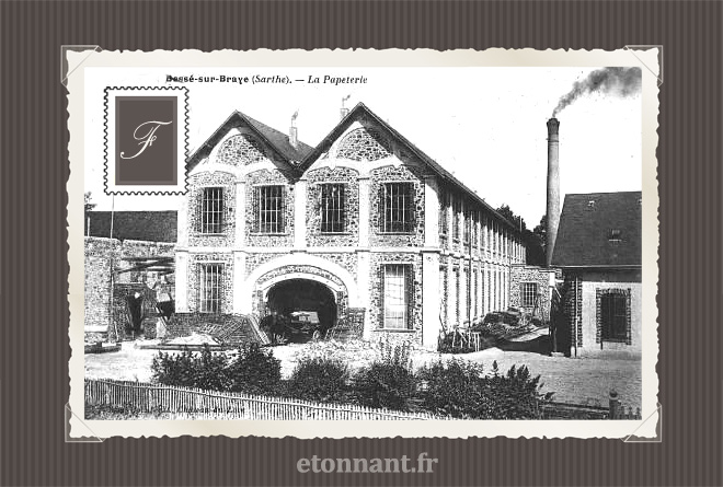 Carte postale ancienne : Bessé-sur-Braye