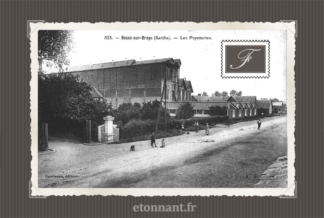 Carte postale ancienne : Bessé-sur-Braye